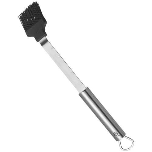 WMF BBQ Marinadenpinsel lang x 5,5 cm, Grillpinsel, Pinsel mit Silikonborsten, Cromargan Edelstahl, gleichmäßiges Marinieren im Sale