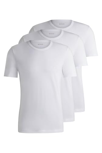 BOSS Herren T-Shirt, Weiß 100, im Sale