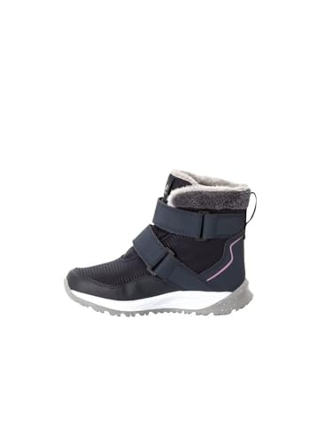 Jack Wolfskin Unisex Kinder Polar Wolf Texapore Mid Vc K, Dark Blue / Rose, 34 EU im Sale