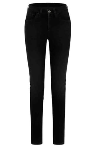 Rokker Jeans RT Mid Waist Slim Lady incl. Protektoren (Schwarz), W30/L32 im Sale