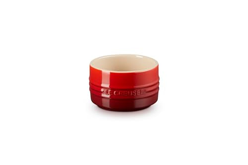 Le Creuset Stapelbares Förmchen aus Steinzeug, 200 ml, Kirschrot, 70403200600099 im Sale