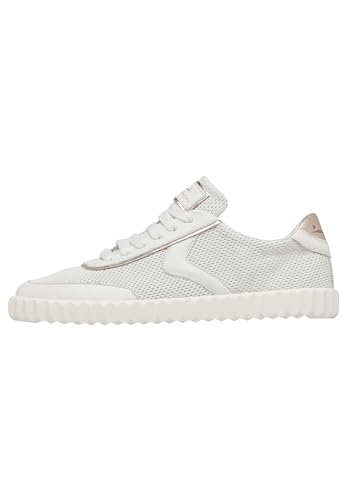 VOILE BLANCHE Selia-Sneakers aus Leder-Weiß, Weiß-Platin 41 im Sale