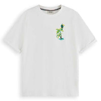 Thumbnail for Scotch & Soda Damen Relaxed Fit Graphic T-Shirt, White 0006, EU im Sale