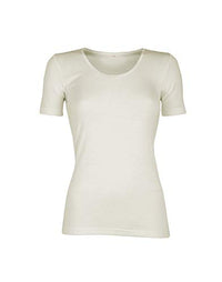 Thumbnail for Dilling Merino T-Shirt für Damen - aus 100% Bio-Merinowolle Natur 40 im Sale