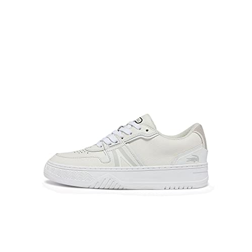 Lacoste Damen Low-Top Sneaker L001 0321 1 SFA, Frauen Halbschuhe,Plateausohle,straßenschuhe,Strassenschuhe,Weiss/Offwhite (65T),40 im Sale