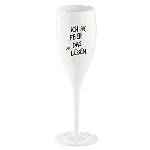 koziol Sprücheglas CHEERS NO. 1 Ich feier das Leben im Sale