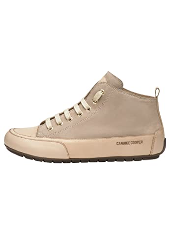 Candice Cooper Turnschuhe aus Leder und Wildleder, beige-grau 41/ im Sale