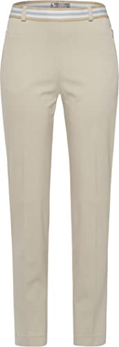 Raphaela by Brax Damen Lillyth Cool Summer Jersey Hose, Ecru, 38W / 32L EU im Sale