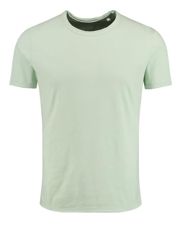 KEY LARGO Herren Bread New Round T-Shirt, Pistachio Green (1549), Large im Sale