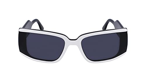 Karl Lagerfeld Unisex KL6106S Sunglasses, Matte Black, Einheitsgröße im Sale