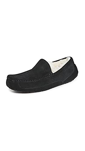 UGG Herren Ascot Slip on Slipper, Schwarz, 41 EU im Sale