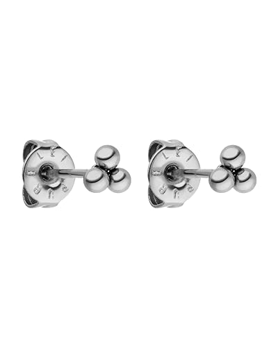 PURELEI Plain Ohrringe (Silber) – Damenohrringe aus langlebigem Edelstahl – Wasserfeste Ohrringe Damen – 0,4 cm Durchmesser – Modeschmuck für deinen individuellen Look im Sale