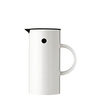 Thumbnail for Stelton Isolierkanne EM77 0,5 liter - Doppelwandige Isolierkanne für heiße/kalte Getränke - Tee- & Kaffeekanne mit Glaseinsatz, Magnetverschluss, Schraubdeckel, Vintage-Design - 0,5 Liter, Weiß im Sale