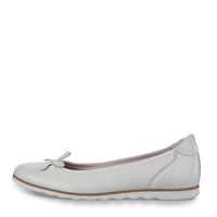 Thumbnail for Tamaris Damen Ballerina-1-22128-42 Ballerinas, White Leather, EU im Sale