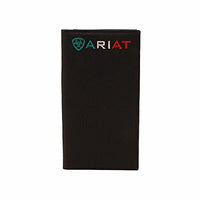 Thumbnail for Ariat Men's Rodeo Wallet Logo Mexico, Brown Rowdy