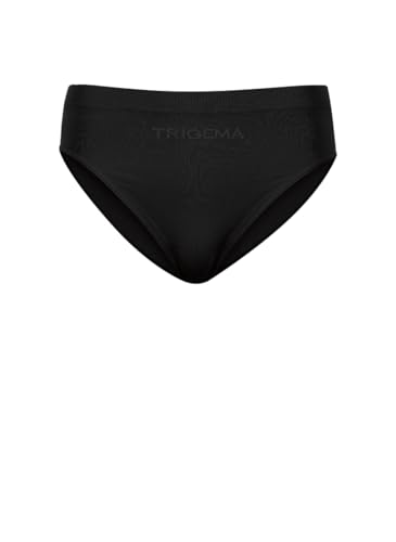 Trigema Damen Slip 512310,Schwarz (Schwarz 008),M