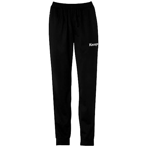 Kempa Damen Kempa Lite Women Damen M dchen Trainingshose Jogginghose Sporthose lang, Schwarz/Weiß, L EU