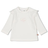 Thumbnail for Feetje Baby-Mädchen Longsleeve - Little Rosebud, Offwhite, 74 im Sale