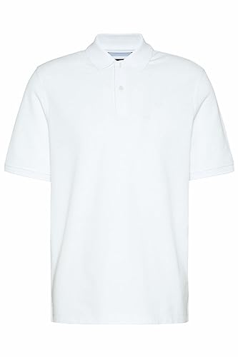 bugatti Herren 8150-95030 Polo 1:2 Arm, Weiß-10, 3XL EU im Sale