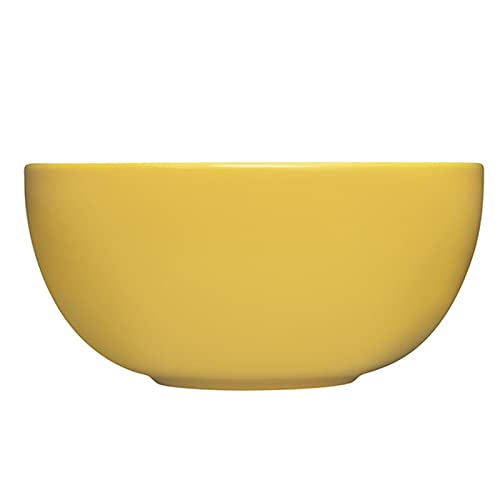 Iittala Teema Schale aus Porzellan in der Farbe Honiggelb mit einem Fassungsvermögen von 3,4L, Maße: 23,6cm x 23,6cm x 11,6cm, 1061232 im Sale