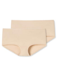 Thumbnail for Schiesser Damen 2 Pack Panty Shorts Bio Baumwolle - 95/5 Organic Unterwäsche, Haut_174386, EU im Sale