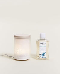 Thumbnail for Lampe Berger Aroma Happy elektrischer Diffusor, Glas, Satiniert/Weiß, 475 ml