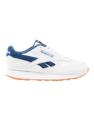 Reebok Unisex Kinder Classic Leather Sneaker,Ftwwht Uniblu Ftwwht,37 EU im Sale