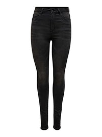 Thumbnail for ONLY Damen Onlroyal Life Hw Sk Dnm Bj13963 Noos Jeans, Black Denim,  / 30L EU im Sale