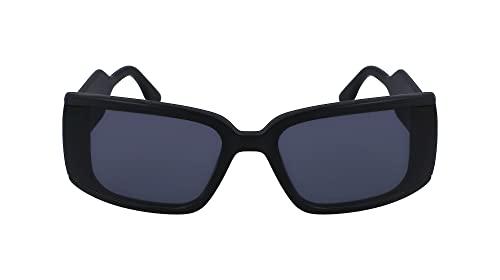 Karl Lagerfeld Unisex KL6106S Sunglasses, Matte Black, Einheitsgröße im Sale