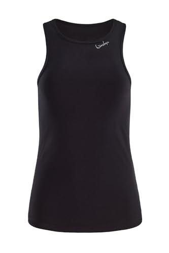 WINSHAPE Damen Functional Light and Soft Tanktop Aet134ls Yoga-Shirt, Schwarz,  EU im Sale