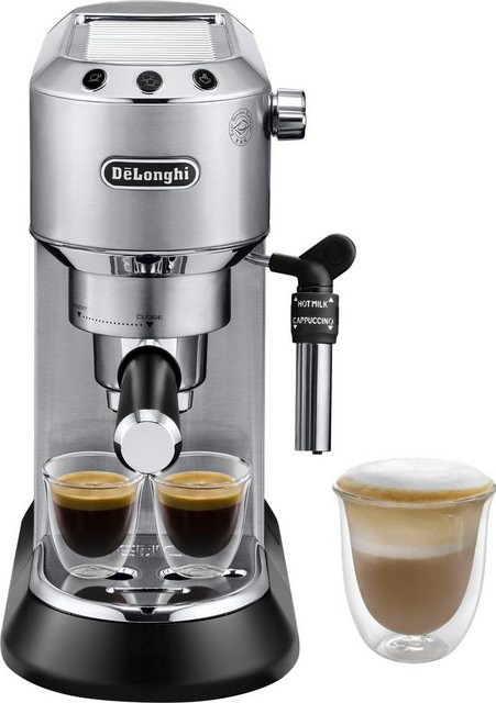 De'Longhi Siebträgermaschine Dedica Style EC 685.M, 1350 Watt, 15 Bar