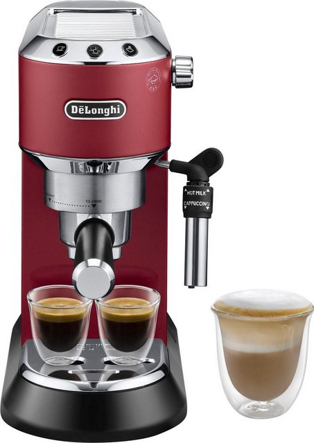 De'Longhi Siebträgermaschine Dedica Style EC 685.R, 1350 Watt, 15 Bar