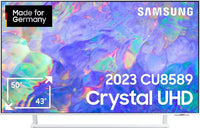 Thumbnail for Samsung GU50CU8589U LED-Fernseher (125 cm/50 Zoll, Smart-TV, Dynamic Crystal Color, AirSlim Design, Crystal Prozessor 4K)