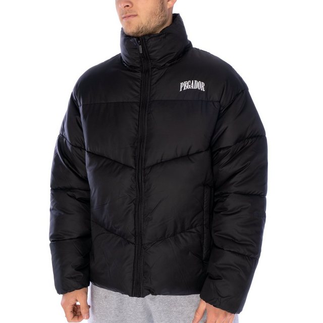 Pegador Winterjacke Pegador Spiller Puffer Jacke Herren Winterjacke schwarz (1-St) im Sale