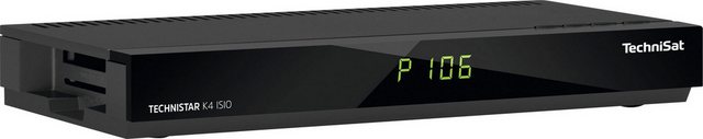 TechniSat SAT-Receiver TECHNISTAR K4 ISIO, schwarz SAT-Receiver