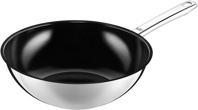 Silit Wok Wuhan, Edelstahl 18/10 (1-tlg), Ø 28 cm, Induktion