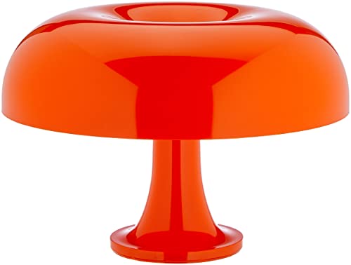 Artemide Nessino Leuchte, Ø32 H 22,3cm, Plastic, orange im Sale