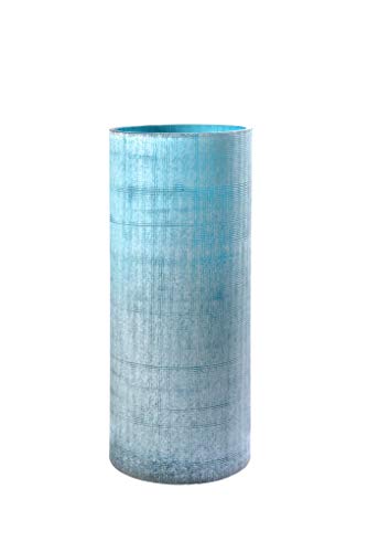 sompex Vase Ashley Größen, Farbe:blau, Größe:Ø 14.5 x 35 cm