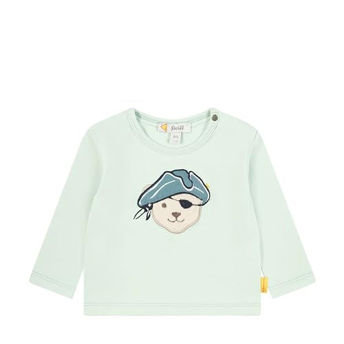 Steiff Baby - Jungen T-Shirt Langarm, Teddykopf, Aligator Island, SURF Spray, 80 im Sale