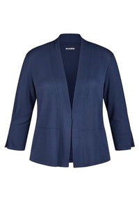 Thumbnail for Rabe Damen Sweatblazer, V-Ausschnitt Pazifik blau - 46 im Sale