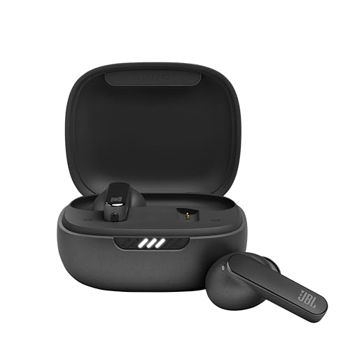 JBL Live Pro 2 TWS – Wasserdichte, True-Wireless In-Ear-Kopfhörer mit Noise-Cancelling in Schwarz – Mit bis zu h Musikwiedergabe im Sale