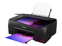 Thumbnail for Canon Multifunktionsdrucker PIXMA G650 MegaTank Drucker Tintenstrahldrucker Scanner Kopierer (4.800 x 1.200 dpi, Fotodrucker 10x15 cm,, LC Display, WLAN, Wireless Printing, Auto Power On/Off) schwarz