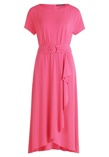 Betty Barclay Damen Midikleid mit Volant Pink Flambé,46 im Sale