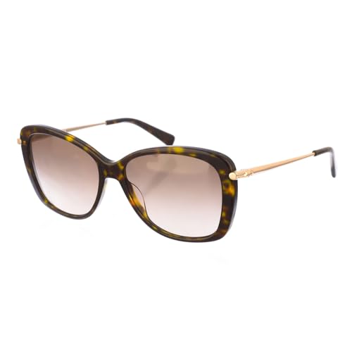 Longchamp Unisex LO616S Sunglasses, 213 Dark Havana, Default