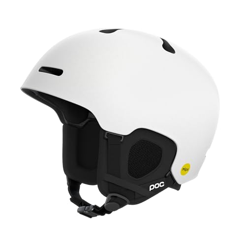 POC Fornix MIPS - Leichter Ski- und Snowboardhelm für einen optimalen Schutz auf der Piste, bei Skitouren und Freeriden, Hydrogen White Matt im Sale