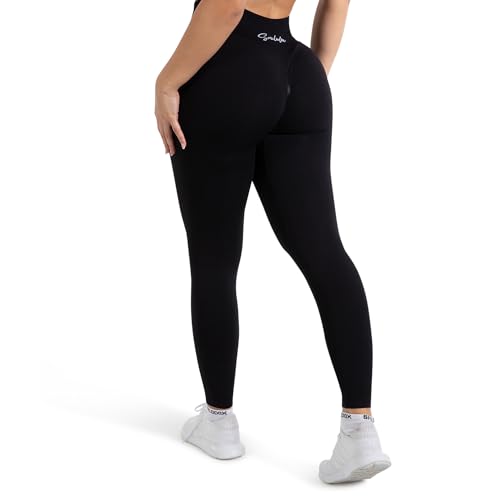 SMILODOX Leggings Damen Silvia Scrunch, High Waist Sporthose Blickdicht Leggins Damen, Booty Scrunch, Elastische Fitness Scrunch But Lift Sportleggings für Yoga, Gym, Workout & Freizeit im Sale