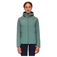 Thumbnail for Mammut Damen Ultimate Comfort So Hooded Women's Jacket Dark S Ultimativer Komfort, Dunkles Jade, S im Sale