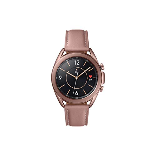 Samsung Galaxy Watch 3, Runde Bluetooth Smartwatch für Android, drehbare Lünette, Fitnessuhr, Fitness-Tracker, 41 mm, Mystic Bronze. 36 Monate Herstellergarantie (Deutche Version)[Exkl. bei Amazon] im Sale