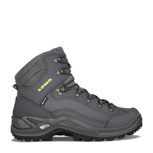 LOWA Stiefel mittel Renegade GTX MID dunkelblau/Limone 46.5 im Sale