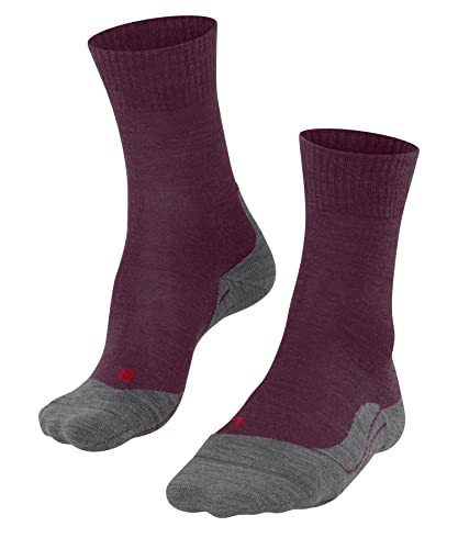 FALKE Damen Wandersocken TK5 Wander W SO Wolle Funktionsmaterial antiblasen dünn 1 Paar, Blau (Marine 6120), 37-38 im Sale